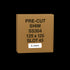 0.1mm Precut Alignment Slotted Shim 125x125 Slot 45mm Pack of 10